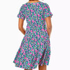 Jodee Short Sleeve Dress Low Tide Navy Garden Variety