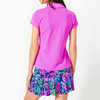 Frida Scallop Polo Upf 50 Orchid Oasis