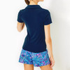 Reema Short Sleeved Top Aegean Navy