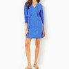 Fairfax 3/4 Sleeve Alba Blue Easy Peasy Dress