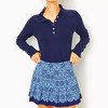 Annora Skort Upf 50+ Bon Bon Blue Go Your Own Wave Engineered Skort