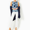 Iona Sleeveless Top Low Tide Navy Bouquet All Day Engineered Woven Top