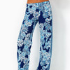 Bal Harbour Palazzo Low Tide Navy Bouquet All Day Engineered Pant