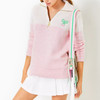 Dorset Sweater Pastel Confetti Pink On The Court Colorblock