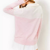 Dorset Sweater Pastel Confetti Pink On The Court Colorblock