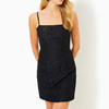 Maret Lace Dress Noir Flora Corded Lace