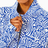 Wrenley Upf 50+ Zip-Up Martinique Blue Zee Bebe