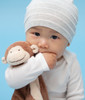 Brown Monkey Blankie Lovie