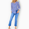 Sea View Button Down Martinique Blue Zee Bebe