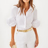The Flower Lilly Shirt Resort White