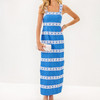 Davis Maxi Dress Sunwashed Blue