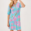 Colson Dress Multi Royal Coral