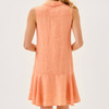 Ellowyn Linen Dress Papaya X Resort White