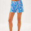 Gretchen High Rise Short Sunwashed Blue Citrus Crush