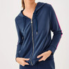Fenella Zip-Up Hoodie Upf Low Tide Navy