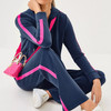 Fenella Zip-Up Hoodie Upf Low Tide Navy