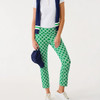 Corso Kick Flare Pant Upf 50+ Bam Green Boo Green Open Butterfly Pattern