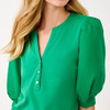 Ronson Knit Top Bamboo Green