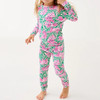 Sammy Pajama Set Pink Quartz Panda N Bows