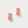 Sunshine Grove Hoop Earri Cherry Blossom Pink 1 Sz