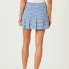Thera Skort Upf 50+ Starlight Navy Mini Performance Gingham
