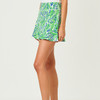 Zadora High Rise Skort Upf 50+ Putting Green Lilly Of The Valley