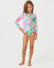 Denning Rashguard Upf 50+ Multi Crazy Quilt