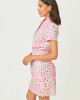 Love Active Dress Upf 50+ Conch Shell Pink Lil Sunny Daisies