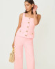 Moira Sleeveless Top Pink Muse