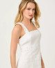 Davis Dress Resort White