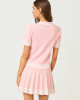 Suzette Sweater Pink Muse X Resort White Tipping
