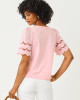 Sebene Knit Top Pink Muse