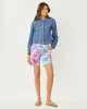Natia Mid-Rise Knit Short Resort White In All Her Glory