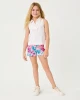 Mini Frida Sleeveless Polo Resort White