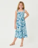 Mini Kailua Maxi Dress Nassau Blue Thar She Blows