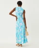 Riegan Maxi Dress Capri Blue Shelden