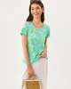 Etta Scoop-Neck Day Dream Blue Throw Me A Line