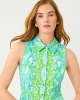 Kathy Dress Upf 50+ Day Dream Blue Throw Me A Line Engineered Golf