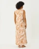 Edita Maxi Shift Dress Iced Latte Oversized Jims Stuff