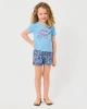 Mini Leva Short Multi Paisley Parade