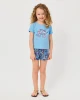 Mini Leva Short Multi Paisley Parade