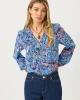 Elsa Top Multi Paisley Parade