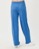 Callie Wide Leg Pant Upf 50+ Heathered Merriweather Blue