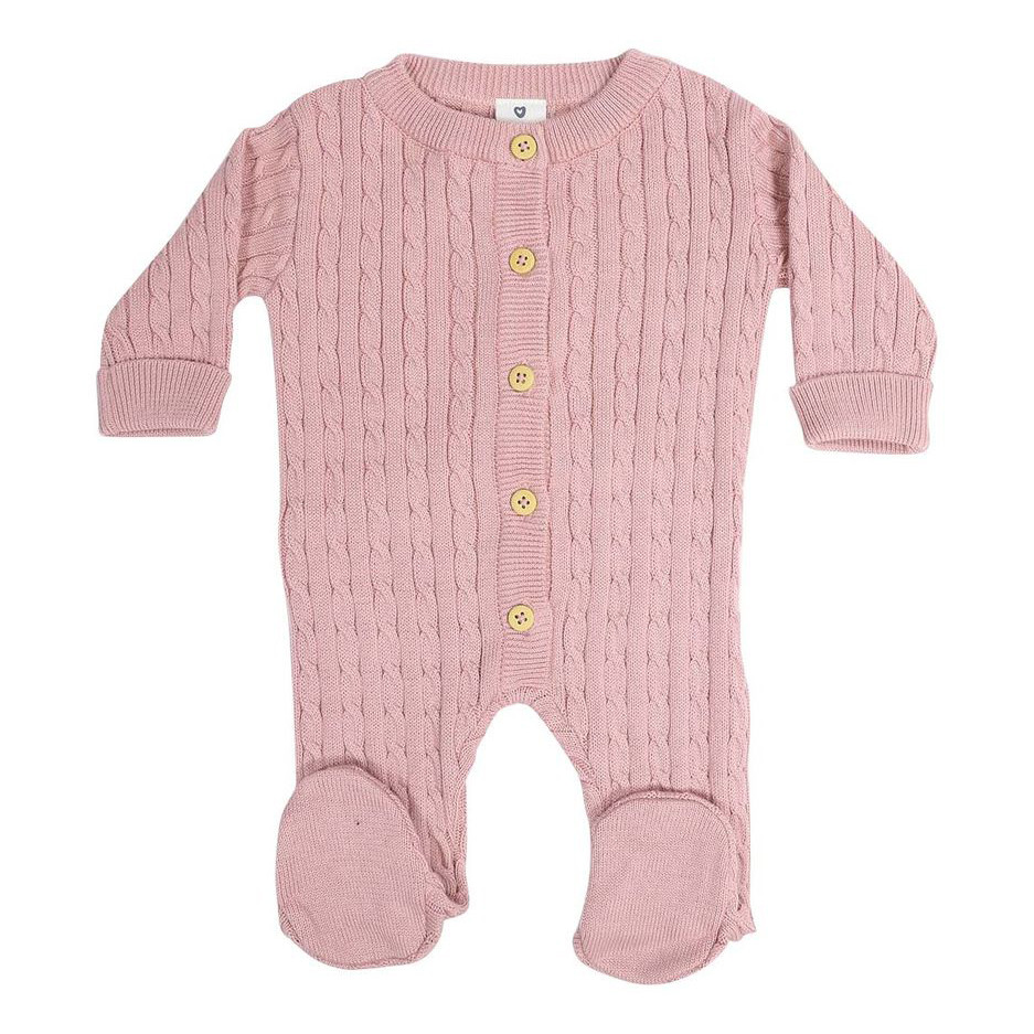 cable knit onesie