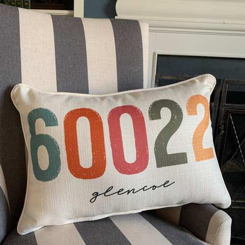 zip code pillows wholesale
