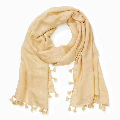 Lana Scarf Almond 1 Sz