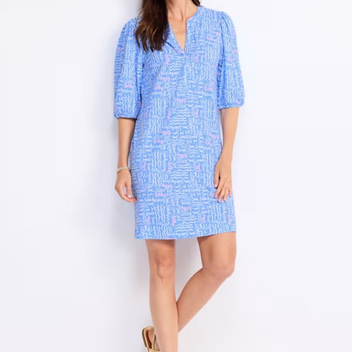 Colson Dress Sunwashed Blue Secrets