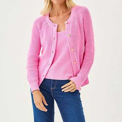 Bristow Cardigan Pink Bliss