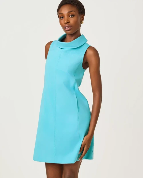 Payson Dress Capri Blue