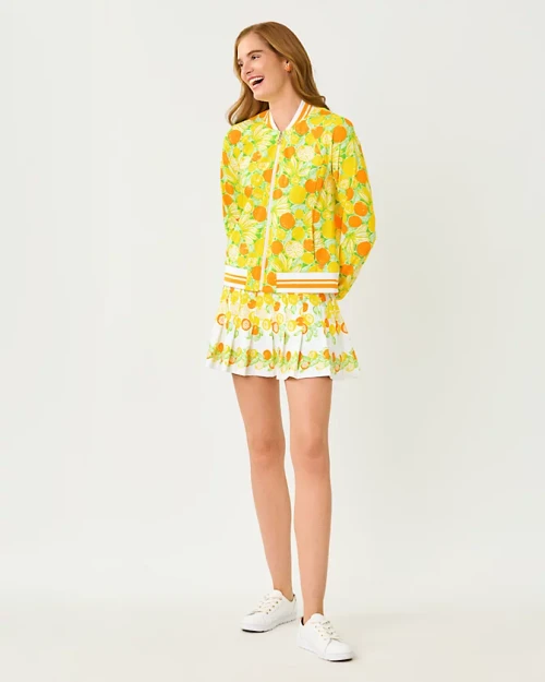 Annora Skort Upf 50+ Resort White Zesty Engineered Luxletic
